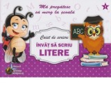 Caiet de scriere. Invat sa scriu litere