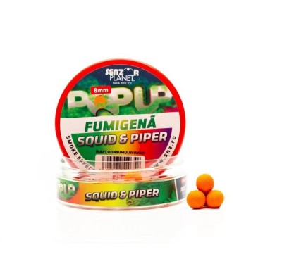POP-UP FUMIGENA SQUID &amp;amp; PIPER 8mm 25g foto