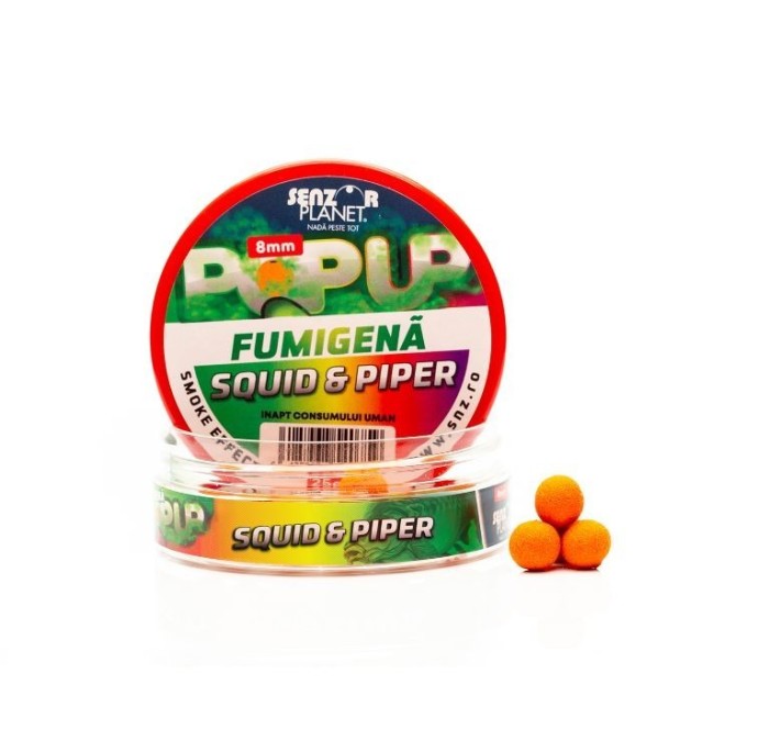POP-UP FUMIGENA SQUID &amp; PIPER 8mm 25g