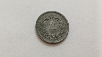 Elvetia-2 Rappen 1945 foto
