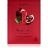 KORIKA SuperFruits Pomegranate - Hydrating Sheet Mask mască textilă hidratantă 25 g