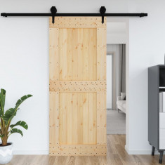 vidaXL Ușă „NARVIK”, 95x210 cm, lemn masiv de pin