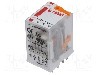 Releu electromagnetic, 24V AC, 6A, 4PDT, serie R4N, RELPOL - R4N-2014-23-5024-WT foto