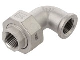 Conector cot 90&deg; mamă-mamă G 3/8"