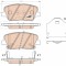 TRW GDB3549 COTEC set placute frana,frana disc
