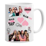 Cana alba personalizata blackpink love kpop blinks, INOVATIX&reg;. 330 ml, Oem