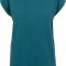 Tricou cu maneca scurta pentru femei Urban Classics TB771, albastru, 3XL - OUTLET