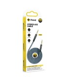 Cablu auxiliar stereo 1.2m, Jack 3.5mm - Jack 3.5mm
