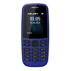 Telefon mobil Nokia 105, Dual SIM, 4 MB RAM, 2G, display TFT, 800 mAh, Blue foto