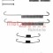 Set accesorii, sabot de frana SUZUKI GRAND VITARA II (JT) (2005 - 2016) METZGER 105-0842