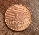 C50 - Moneda foarte veche - Brazilia - 5 centavos - 2010