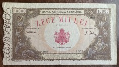 B11 65 - Bancnota foarte veche - Romania - 10000 lei emisiune 20 decembrie 1945
