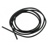 Cablu siliconic multifilar 16AWG 1.31mm2 negru 1m liniar