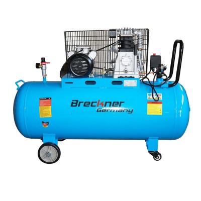 Compresor aer 220V, 200L putere 2.2kW/3CP presiune maxima 8 Bar, debit 250L/min Breckner Germany foto