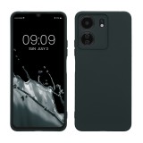 Husa Kwmobile pentru Xiaomi Poco C65/Redmi 13C, Verde inchis, Silicon, KWM000020KN002C, Carcasa