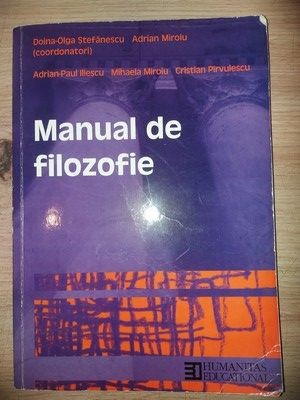 Manual de filozofie- Doina-Olga Stefanescu, Adrian Miroiu foto