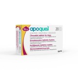 Apoquel Chew 16mg 20 Comprimate Masticabile Caini Alergii Prurit Tratament Dermatita Atopica