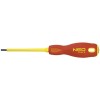 Surubelnita plata NEO Tools 04-051, 2.5x75 mm, 1000V VDE, izolata, otel SVCM, maner ergonomic