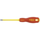 Surubelnita plata 1000V VDE 2.5x75 mm Neo Tools 04-051 HardWork ToolsRange