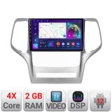 Navigatie Jeep Gran Cherokee 2011-2013 A-GRCHE 2+32 GB Android Waze USB Navigatie Internet Youtube Radio CarStore Technology