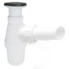 Sifon tip butoias, mic, din plastic, pentru lavoar, 1&quot;1/4
