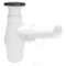 Sifon tip butoias, mic, din plastic, pentru lavoar, 1&quot;1/4