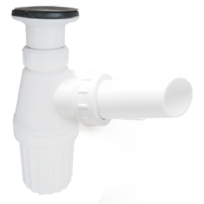 Sifon tip butoias, mic, din plastic, pentru lavoar, 1&quot;1/4