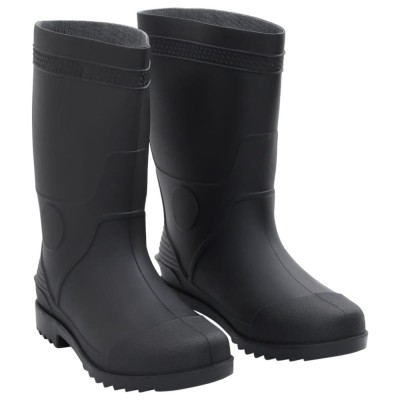 vidaXL Cizme de ploaie, negru, PVC, mărime 42 137609 foto