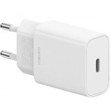 Incarcator Retea Cuktech HA716C, 20W, 3A, 1 x USB-C, Alb