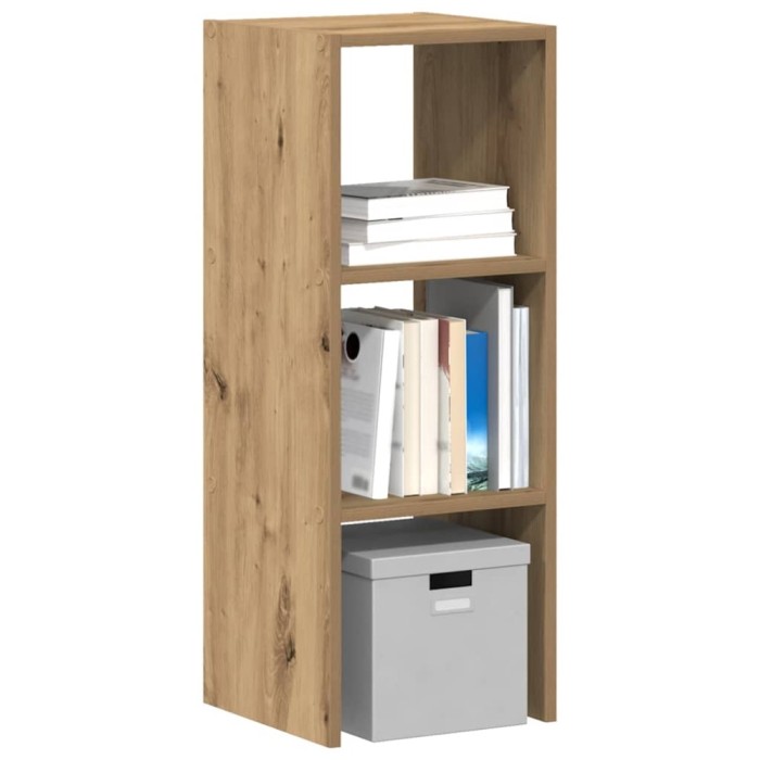 vidaXL Bibliotecă Stejar Artizanal stivuibil 30x30x80cm Lemn prelucrat 858819