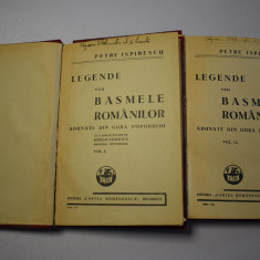 Petre Ispirescu - Legende sau basmele romanilor (1936-1937) doua volume