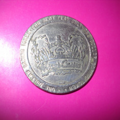 HOPCT JETON CASINO/CAZINO NR 34 KING CASINO ANTIGUA 1988 1 DOLLAR