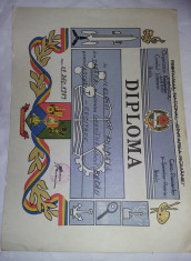 DIPLOMA DE PIONIERI CARTONATA perioada Comunista/Ceausista,T.GRATUIT foto