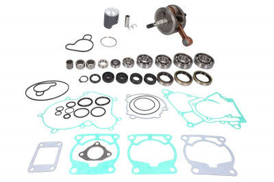 Engine repair kit. tłok STD (a set of gaskets with seals. crankshaft. gearbox bearing. piston. shaft bearing. water pump and shaft repair kit) KTM SX foto