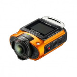 Camera Digitala Ricoh WG-M2 Orange filmare 4k, Card de memorie