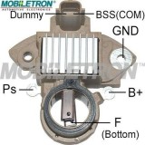 Regulator alternator Mitsubishi 12V 14.2V BSS ID165, Renault Master III 2.3 dCi Opel Movano Nissan NV400, alternator 185A, OE Renault 231001822R