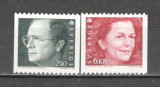 Suedia.1993 Regele Carl XVI Gustaf si regina Silvia KS.362, Nestampilat