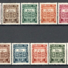 India Franceza.1948 Porto-Ornament SI.981