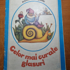 carte cantece pentru copii - celor mai curate glasuri - din anul 1983