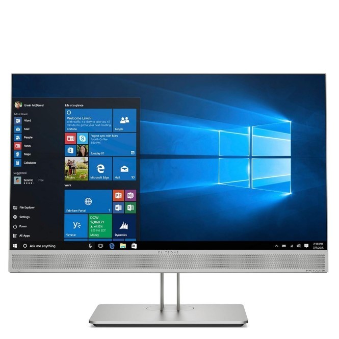 All In One HP EliteOne 800 G5 Refurbished, I5-9600, 16GB RAM, 512GB SSD NVMe, 23.8", Dual Webcam, Windows 11 Home, Stare Corecta