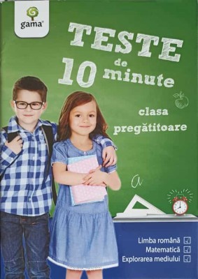 TESTE DE 10 MINUTE, CLASA PREGATITOARE-COLECTIV-199515 foto
