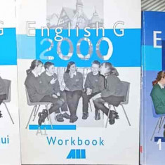 SET 3 CARTI ENGLISH G 2000: MANUAL PENTRU CLASA A V-A, WORKBOOK, GHIDUL PROFESORULUI-B.D. DISSELBECK, A. WOPPERT