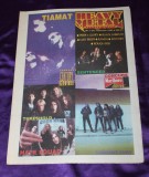 reviste muzica rock Heavy Metal Magazine diverse numere 1995 pret pentru o revista format A3
