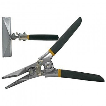 Cleste faltuit/bordurat tabla, articulat, falci late drepte, 150mm, Strend Pro HT23192