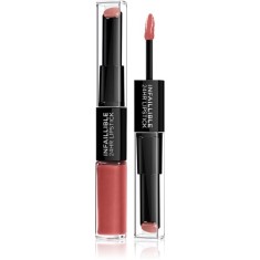 L&rsquo;Or&eacute;al Paris Infallible 24H ruj rezistent si luciu de buze. 2 in 1 culoare 801 Toujours Toffee 5,7 g