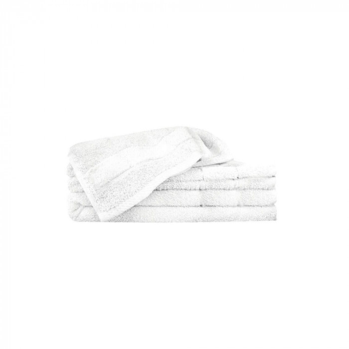 Prosop de baie din bumbac Premium, 70x140 cm, pufos, moale, alb, Sepio