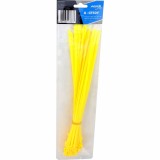 Set coliere galbene din plastic 5x300mm x 50 buc