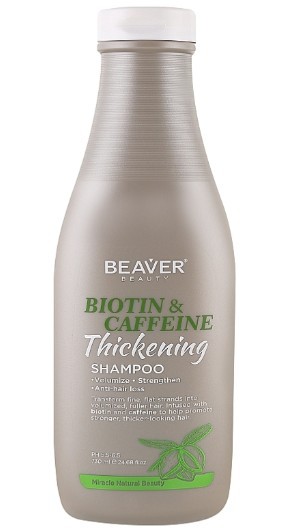 Sampon intaritor cu Biotina si Cofeina Beaver 730 ml