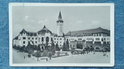 30 - Marosvasarhely Varoshaza a Kozmuvelodisi hazzat Targu Mures / carte postala foto