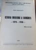 Istoria Moderna a Romaniei 1878-1900, Ioan Munteanu - Note de Curs, Tipografia Universitatii Timisoara